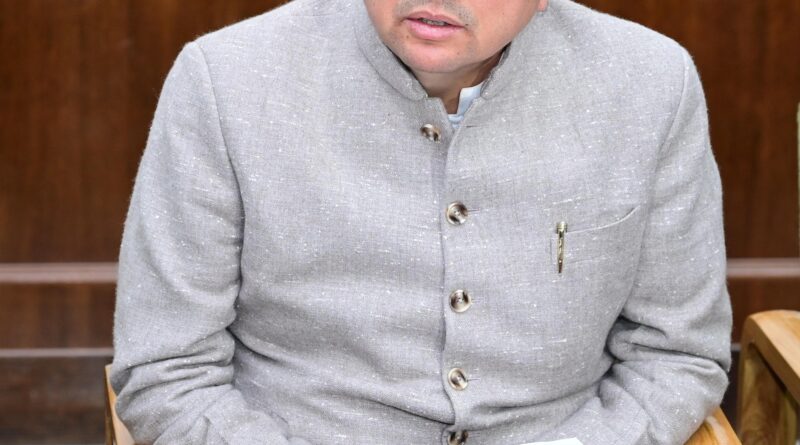 *₹1.11 लाख करोड़ का संतुलित बजट, विकसित उत्तराखंड की दिशा में मजबूत कदम: मुख्यमंत्री पुष्कर सिंह धामी*