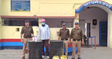 अवैध कच्ची शराब कारोबारियों पर एसएसपी ऊधमसिंहनगर की बड़ी कार्यवाही*