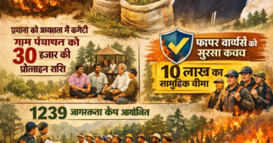 *वनाग्नि रोकने के गंभीर प्रयासों से बढ़ी उम्मीदें*