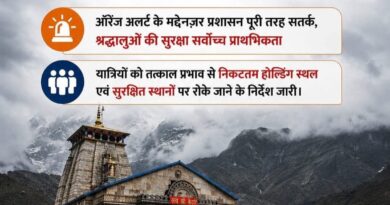 खराब मौसम बना वजह, प्रशासन ने रोकी केदारनाथ यात्रा
