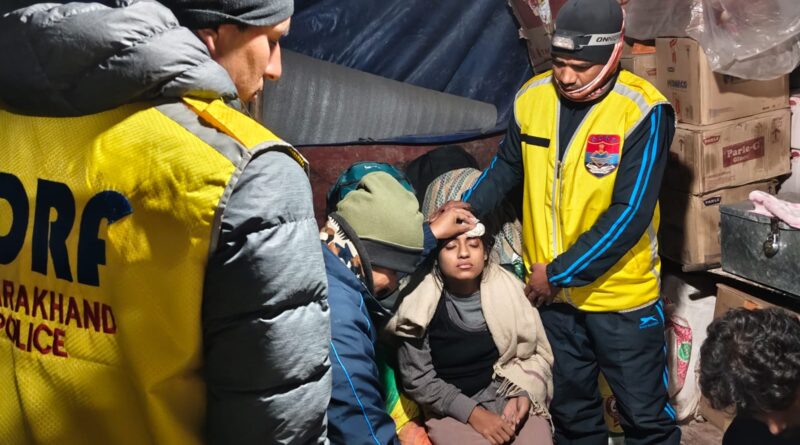 केदारनाथ–लिंचोली मार्ग पर SDRF की सतर्कता: विपरीत हालात में सैकड़ों श्रद्धालुओं को मिली जीवनदायिनी राहत