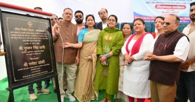 *देहरादून-मसूरी मार्ग पर नए डबल लेन पुल का शिलान्यास, 12.17 करोड़ से होगा निर्माण*