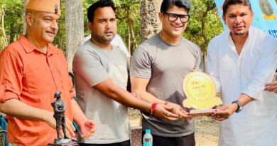 युवाओं ने दिया स्वच्छता का संदेश, नशा मुक्त समाज बनाने का लिया संकल्प।