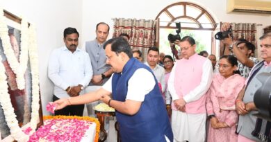 खण्डूडी को दी भावभीनी श्रद्धांजलि, भाजपा के शीर्ष नेताओं ने जताया शोक