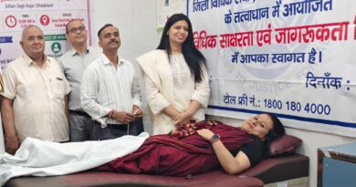 सेवा चैरिटेबल ब्लड बैंक, बाजपुर में विश्व रक्तदाता दिवस पर भव्य रक्तदान शिविर — 32 यूनिट रक्त एकत्रित