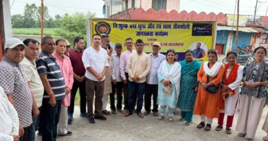 ग्राम उमेदपुर में निःशुल्क ब्लड शुगर जांच एवं स्वास्थ्य जागरूकता शिविर का सफल आयोजन
