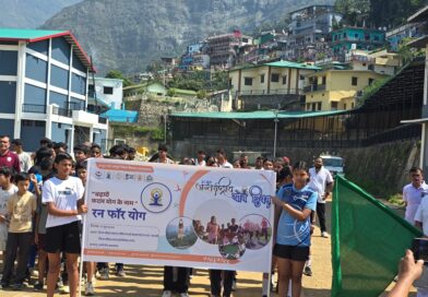 रन फॉर योग दौड़ में स्वस्थ चमोली का संकल्प, सैकड़ों प्रतिभागियों ने दिखाई ऊर्जा