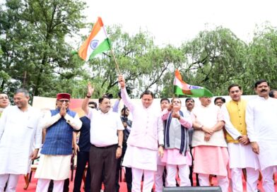 मुख्यमंत्री ने हर घर तिरंगा यात्रा कार्यक्रम में किया प्रतिभाग