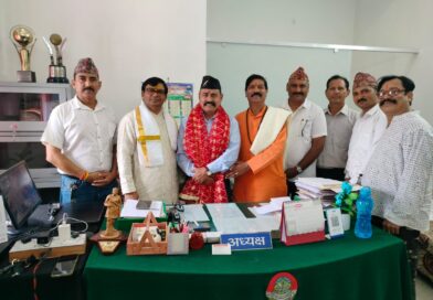 पुरोहित महासंघ के पदाधिकारियों ने गोरखाली सुधार सभा में नेपाल आपदा पर की चर्चा