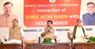 राष्ट्रीय अध्यक्ष नितिन नवीन और मुख्यमंत्री धामी ने किया युवाओं से संवाद*