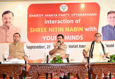 राष्ट्रीय अध्यक्ष नितिन नवीन और मुख्यमंत्री धामी ने किया युवाओं से संवाद*