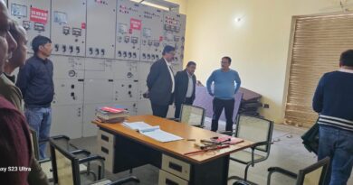 विधानसभा सत्र से पहले भराड़ीसैंण में विद्युत व्यवस्थाओं का निरीक्षण, यूपीसीएल एमडी पी.सी. ध्यानी ने दिए आवश्यक दिशा-निर्देश